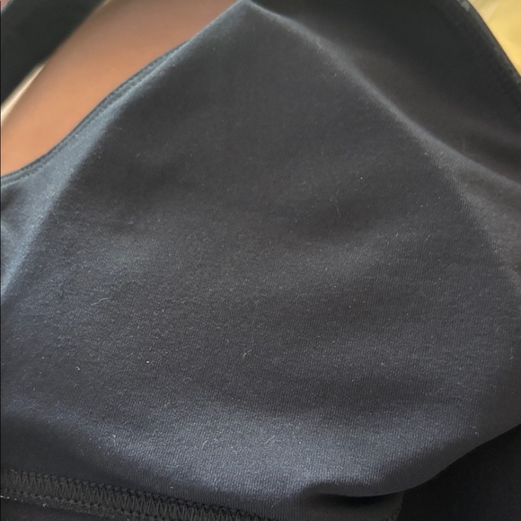 Fabletics Navy and Teal Patterned V Neck Sports Bra Small EUC - Picture 7 of 7